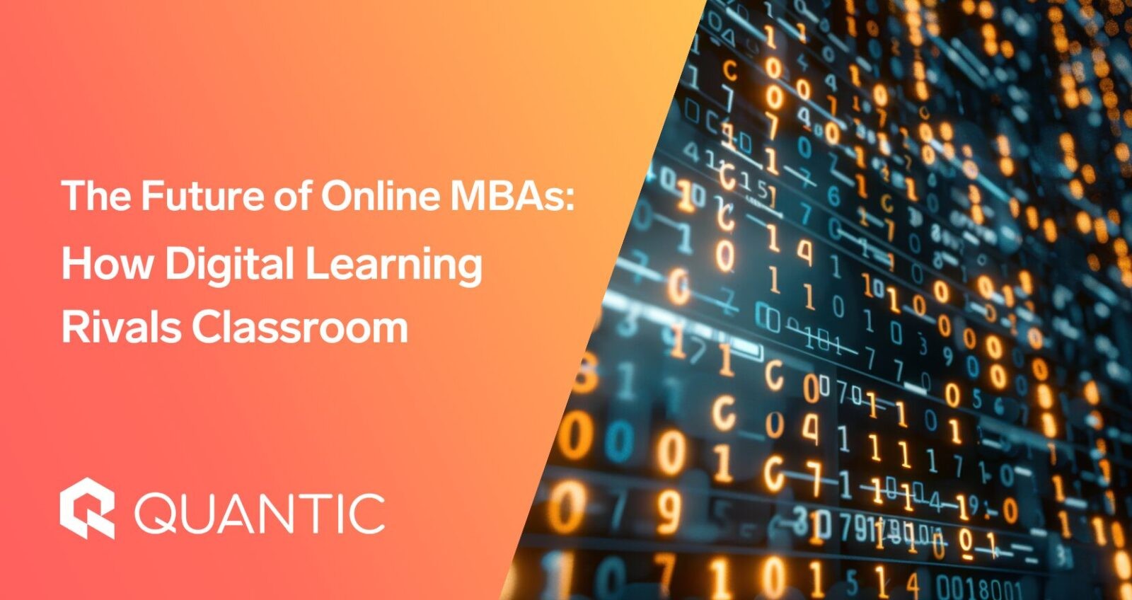 The Quantic Blog | The Future of Online MBAs: How Digital Learning Rivals Classroom (1) | The future of online MBAs is active, not passive. CEO Bill Fisher explains Quantic's AI-first vision for leadership education in the AI era.
