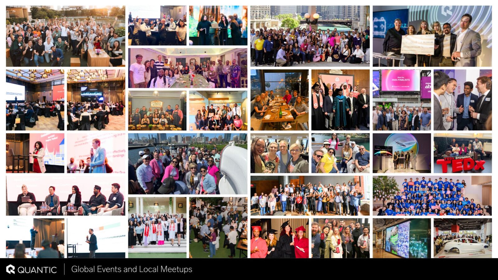 Quantic School of Business and Technology | The Online MBA with Real-World Connectivity | Global In-Person Events | Experience the Online MBA with true real-world connectivity where students and alumni meet at global conferences, workshops, and local city meetups to build a powerful, lifelong professional network.